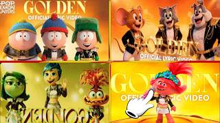 south park🆚tom and jerry🆚inside out 🆚trolls Golden x music cower battle#58