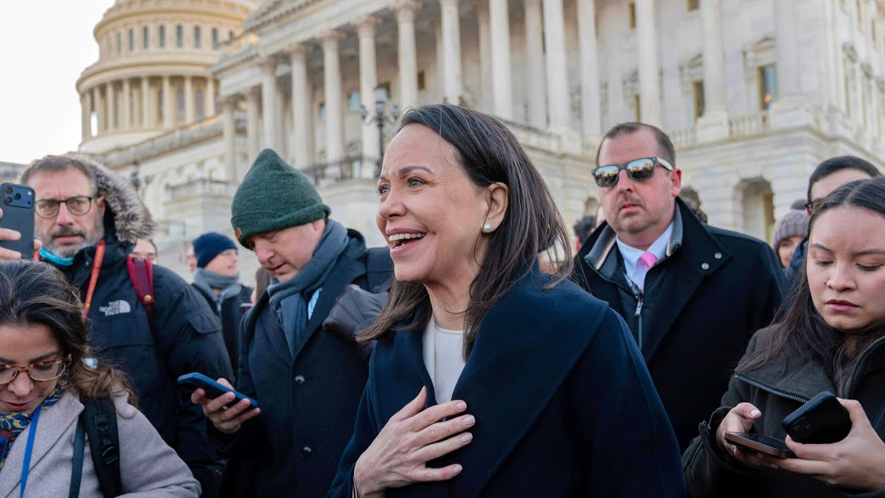 Trump calls Machado a ‘very fine woman’ after gifting him the Nobel Peace Prize