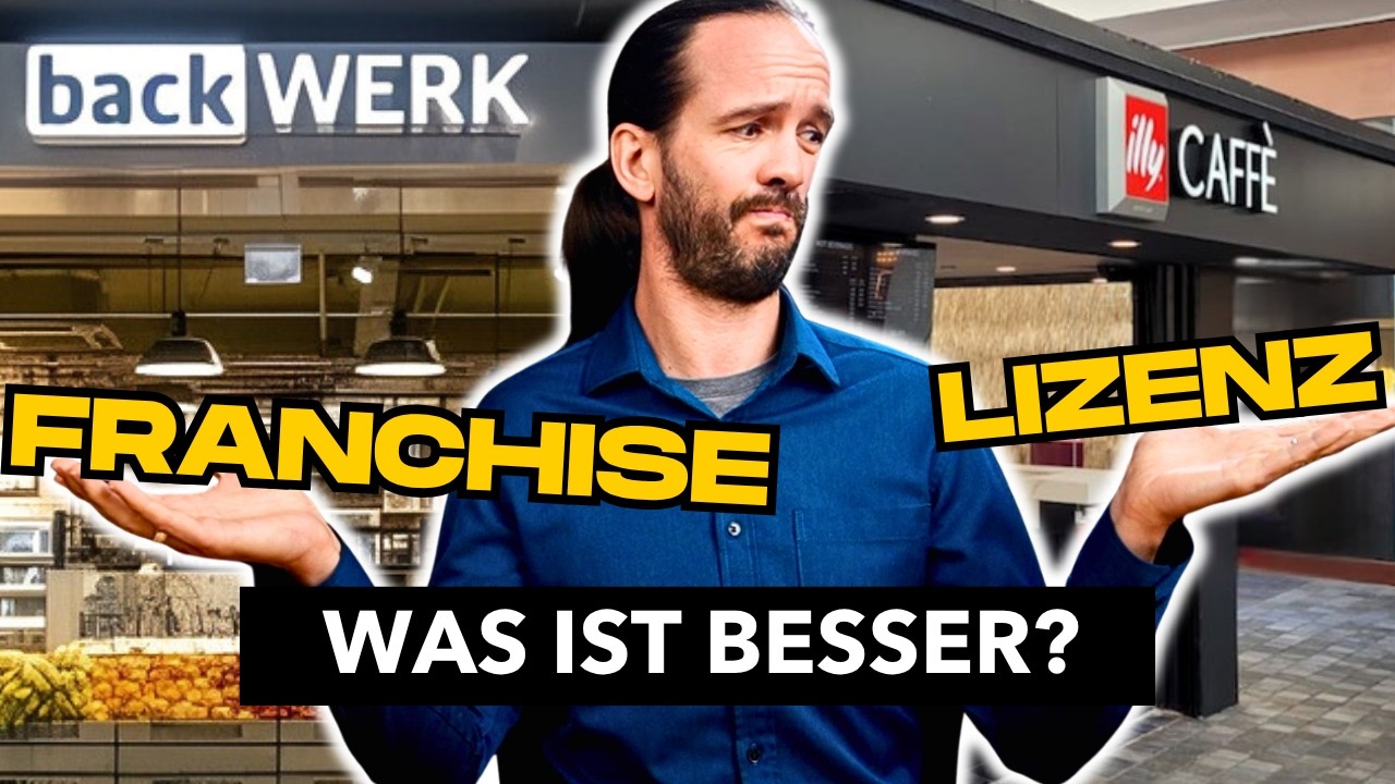 Was ist der Unterschied zwischen Franchise und Lizenz? Es ist einfach!