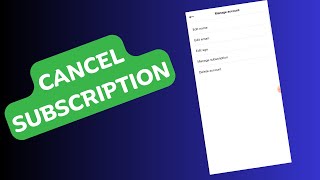 How to Cancel subscription in Match App screenshot 5