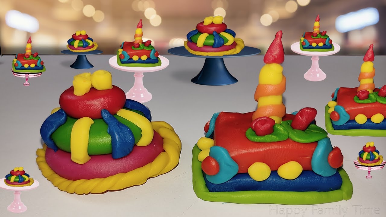 Amazing Cakes | DIY Miniature Cakes| Polymer Clay Tutorial - YouTube