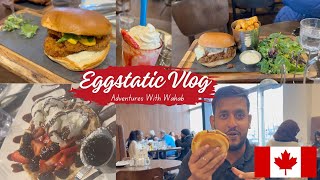 Eggstatic Experience in Mississauga, Canada! 🍳 | Adventures with Wahab