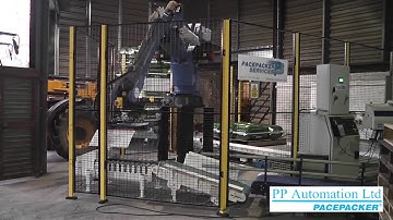 Robotic Palletising System for Bales or Large Sacks & Bags