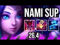 NAMI &amp; Swain vs THRESH &amp; Kai'Sa (SUP) | 24K damage | EUW Master | 26.4