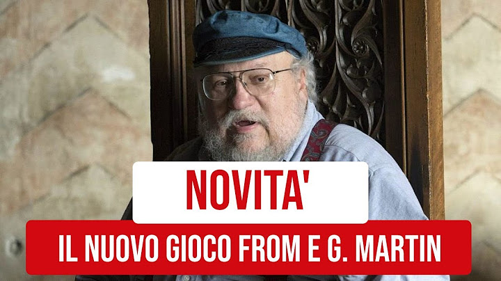 Le ultime novità sul nuovo gioco From Software + George Martin (GOT)