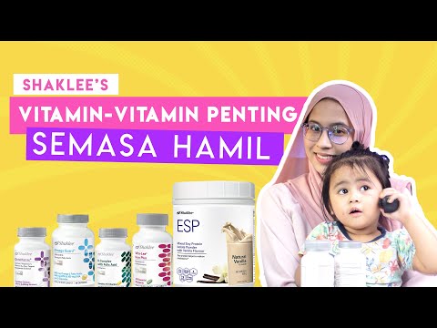 Video: Mengambil Vitamin Semasa Mengandung