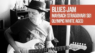 Blues Jam feat. Maybach Stradovari S61 - Olympic White Aged