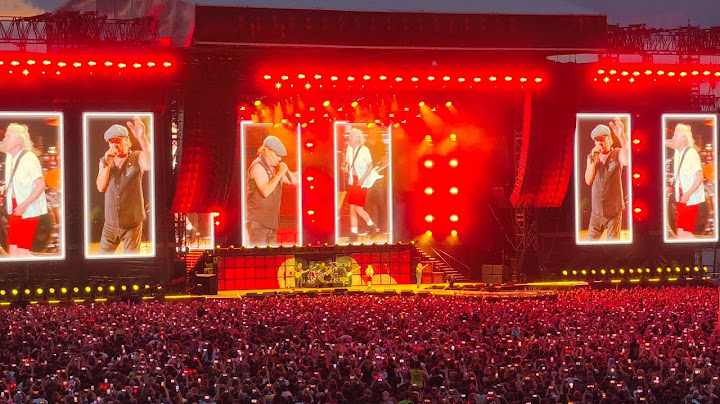 AC/DC, Praha 2025