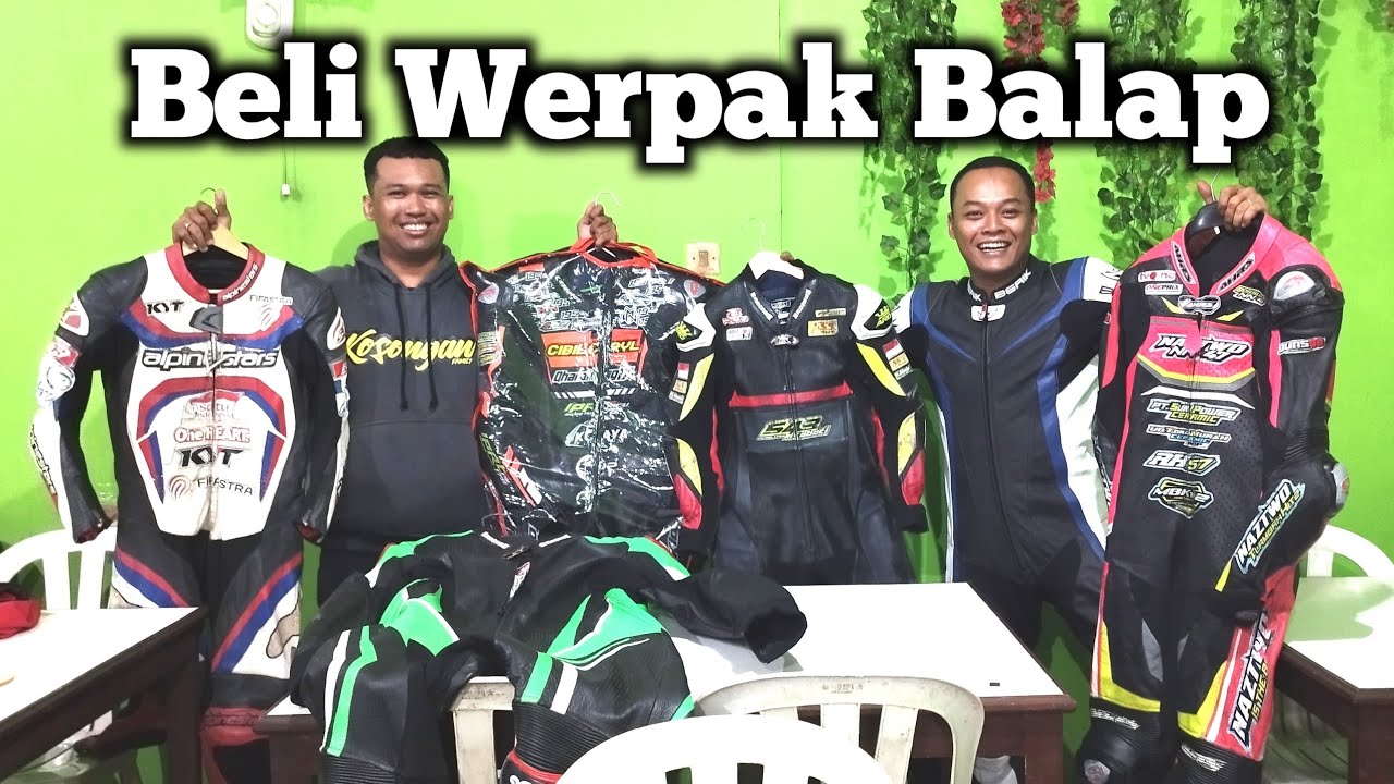Cara Pilih Racing Suit Werpak Balap Road Race - YouTube