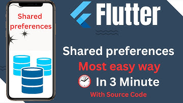 Flutter shared preferences easy way