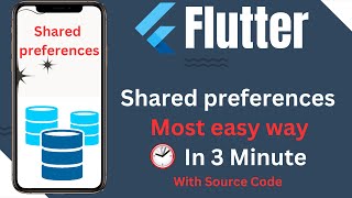 Flutter shared preferences easy way