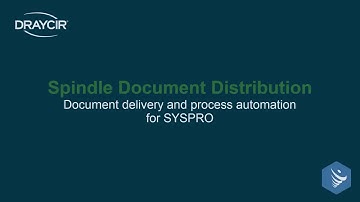 Spindle Document Distribution SYSPRO US