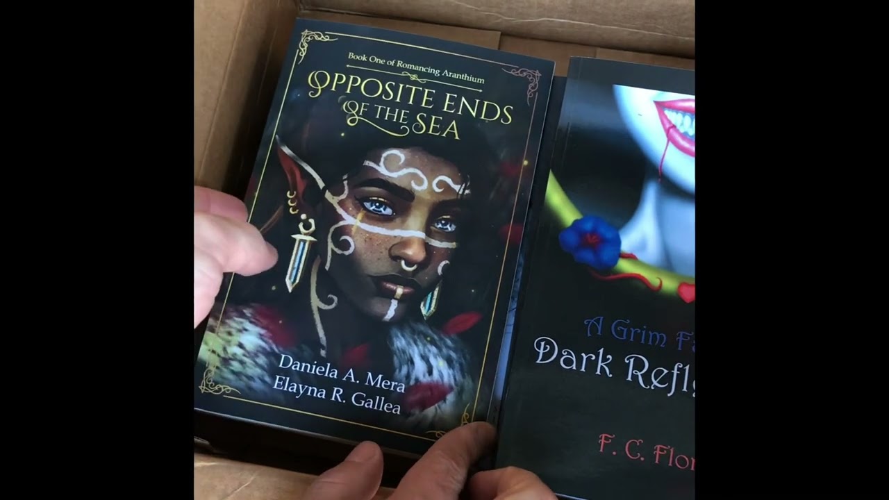 Indie author unboxing 1