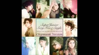 Super Junior  Sexy Free U0026 Single chipmunk Version