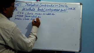 class 9 iterative constructs  in Java part 9