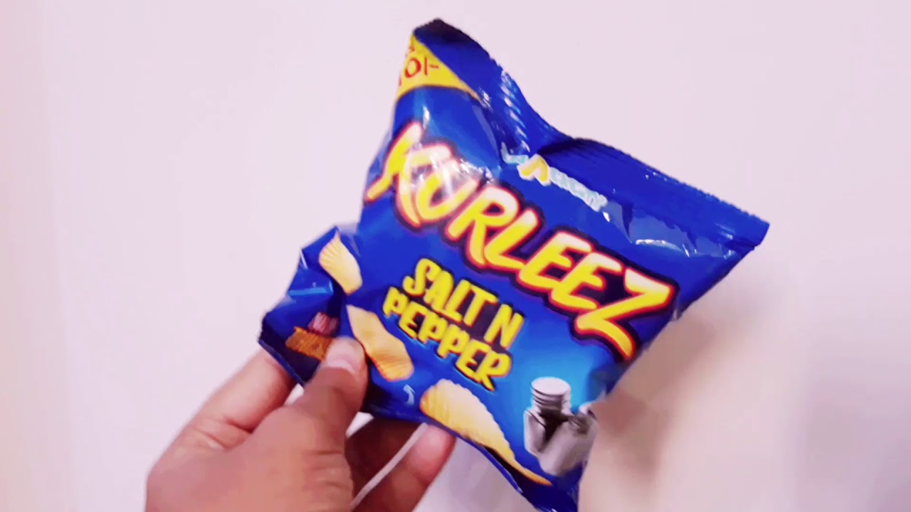New KURLEEZ SALT N PEPPER CHIPS Review kurleez's new flavour chips