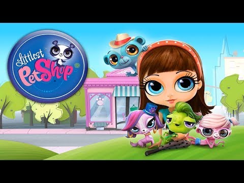 Littlest Pet Shop строим Город Питомцев заселяем Кремового Корги и Оранжевую Охотничью Собачку