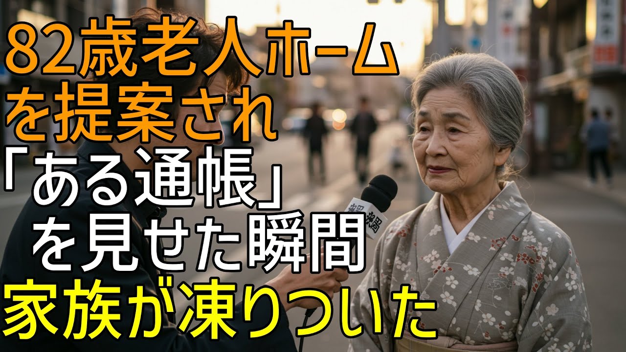 施設を提案された母が「ある通帳」を見せた瞬間、家族が凍りついた