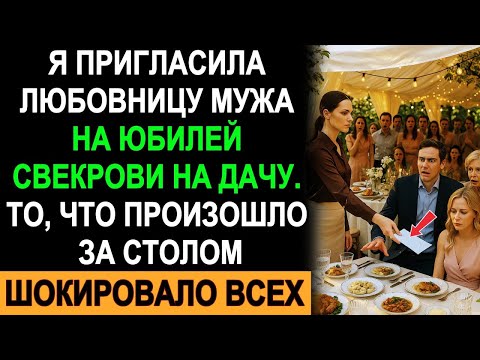 Я Пригласила Любовницу Мужа На Юбилей Свекрови На Дачу То Что Произошло За Столом Шокировало Вс