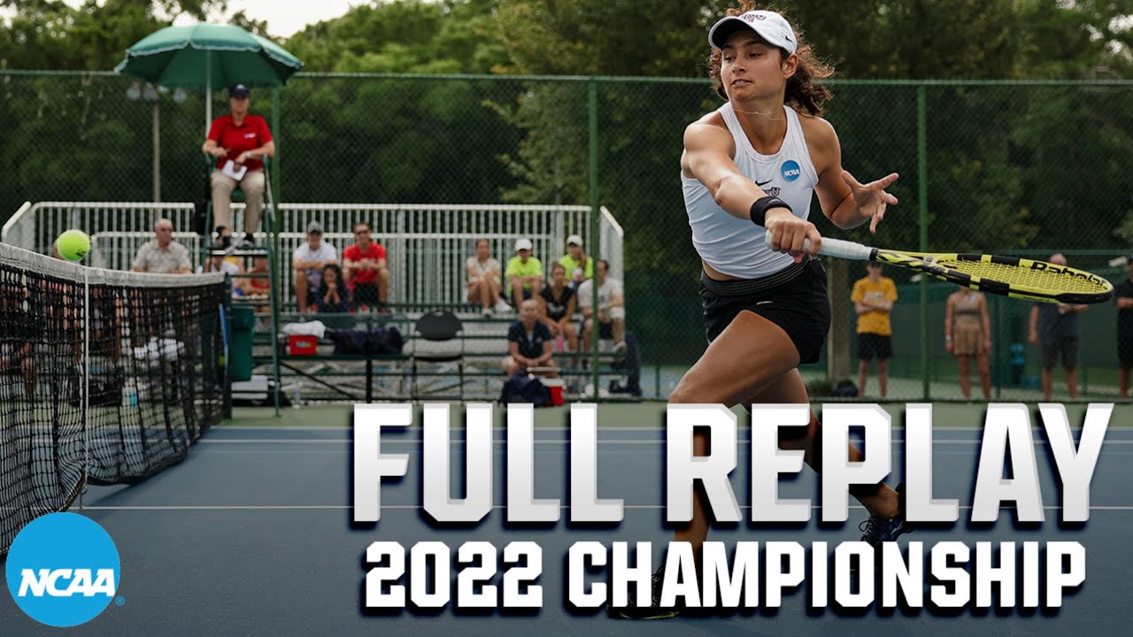 2022 NCAA DII womens tennis championship (May 21) I FULL REPLAY