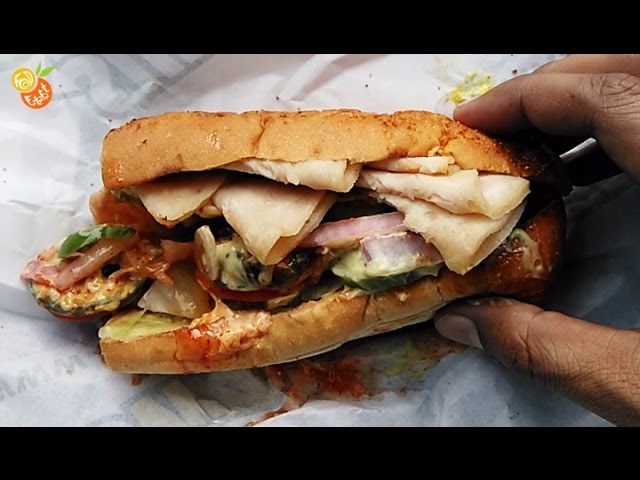 Double Chicken Ham - Subway - Fast Food | Food Fatafat