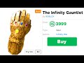 Roblox Infinity Gauntlet Simulator