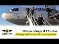 Inge & Claudia's MD-11F Adventure Novosibirsk-FRA: Lufthansa Cargo Ultimate Cockpit Movie [AIRCLIPS]