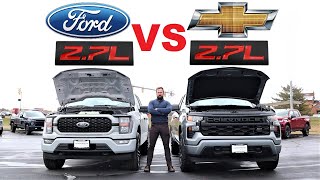 2023 Ford F-150 2.7L V6 VS 2023 Chevy Silverado 2.7L Turbo: Are More Cylinders Really Better?
