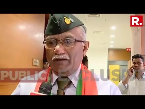 Lt. General Sarath Chand Speaks Exclusively To Republic TV After Joining The Bhartiya Janta Party