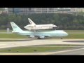 Discovery Flyovers Delight D.C. Area as Seen at Dulles Airport