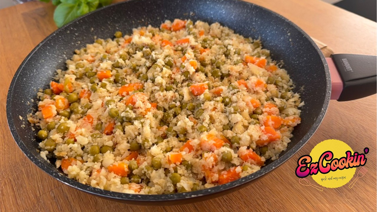 CAULIFLOWER RICE Is The Best - Vegan Low-Carb Dinner