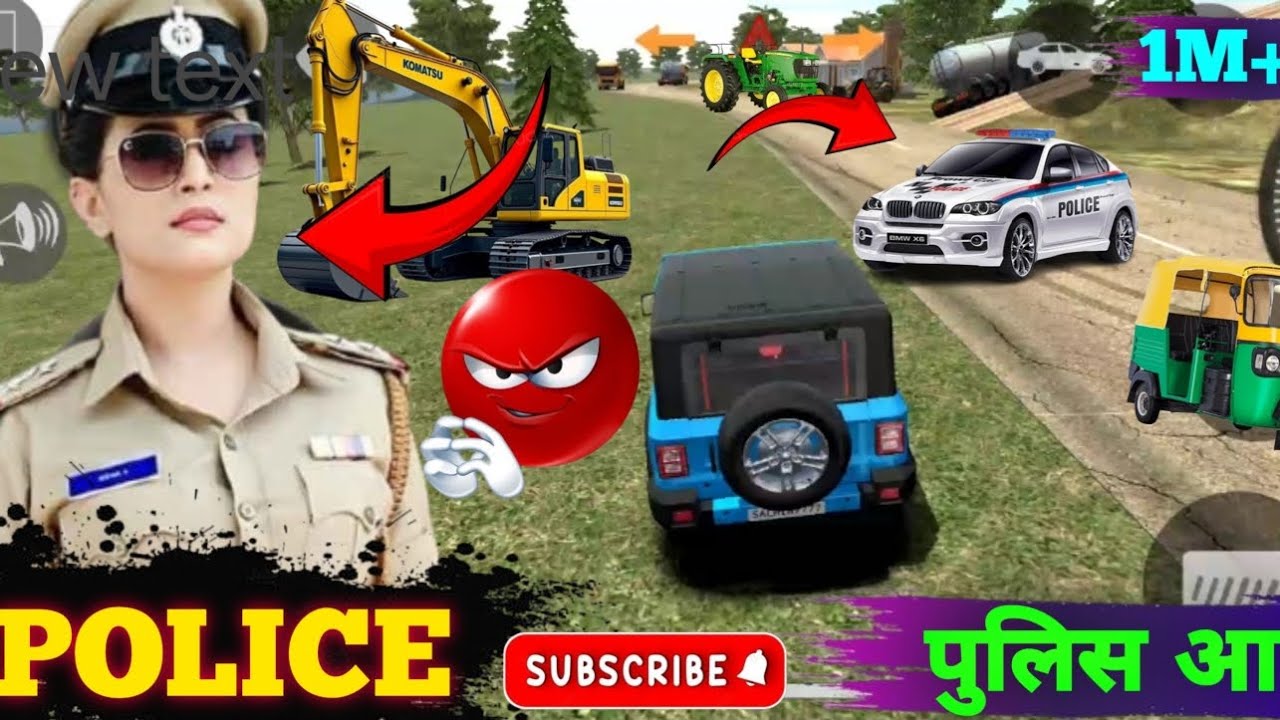 Indian Car Simulater 3D (Mahindara Thar) Gadi Wala Game (3D Car Game) #2026 