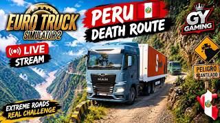 🔴 LIVE | ETS2 Peru Death Road 🇵🇪 | Extreme Mountain Drive | GY Gaming screenshot 5