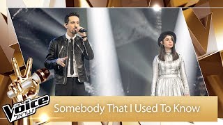 THE VOICE ישראל | עמית שאולי ועברי לידר - Somebody That I Used To Know