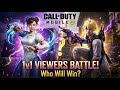 Who Will Win? 1v1 Viewers Battle LIVE | COD Mobile Custom Room