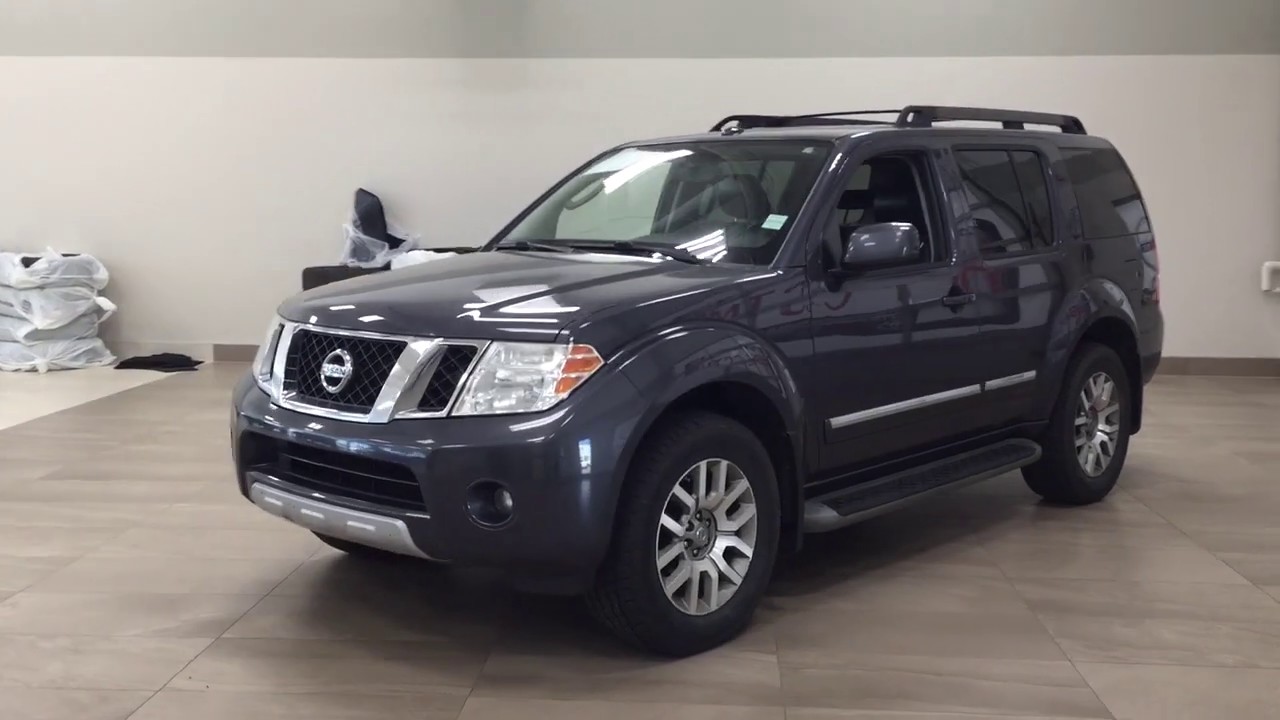 2010 Nissan Pathfinder LE Review - YouTube