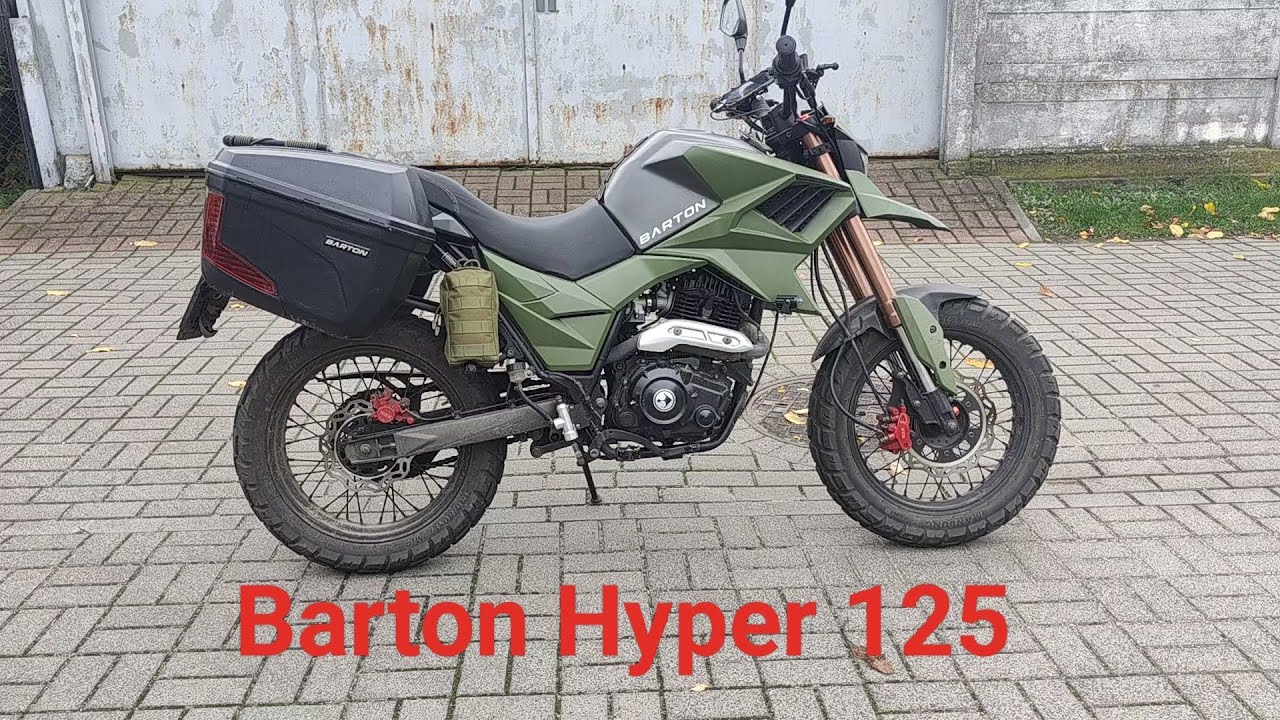 Barton Hyper 125 Euro 5 - YouTube