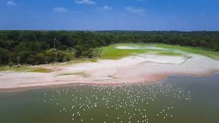 DJI Mini 2 around Eagle Mountain Lake Water Level Eagle Mountain Lake