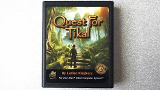Quest For Tikal - Atari 2600 - Physical Release