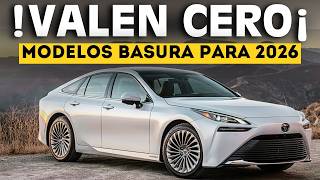 15 Autos Que Valdrán CASI NADA en 2026… El #1 Da Vergüenza