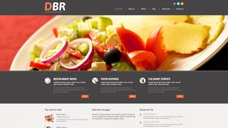 European Restaurant Responsive WordPress Theme by WT Website Template - 53999
