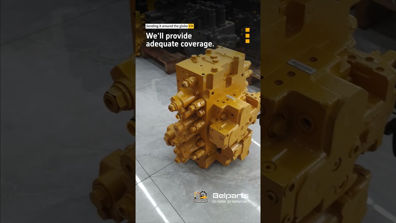 Excavator Hydraulic Control Valve repair