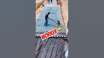Why Drawing Lines on Concrete Roads & Contraction Joints Matter #shorts #shortvideo #construction