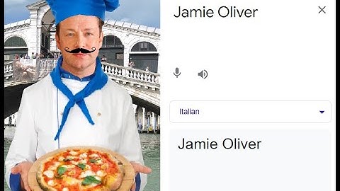 Jamie Oliver in different languages meme (Part 1)