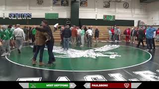 West Deptford Wrestling vs Paulsboro