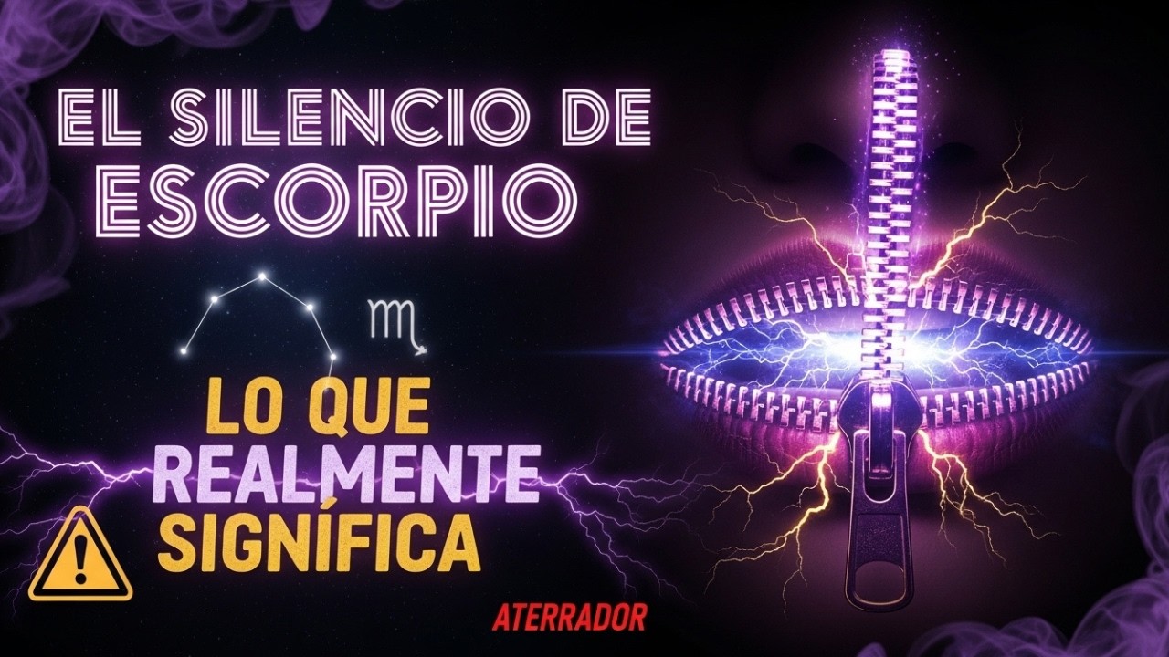 ESCORPIO: El Silencio Que Aterroriza (Y Lo Que Realmente Significa)