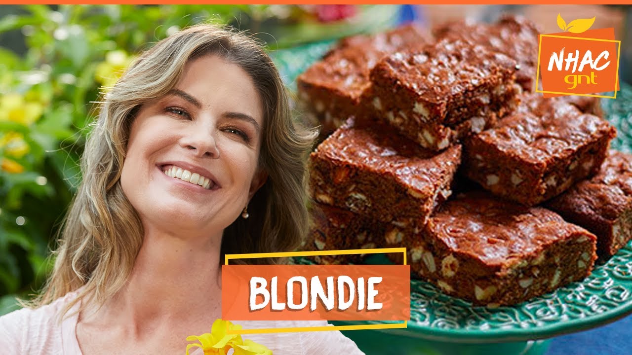 BLONDIE COM AMÊNDOAS: aprenda a fazer sobremesa irresistível | Rita Lobo | Cozinha Prática