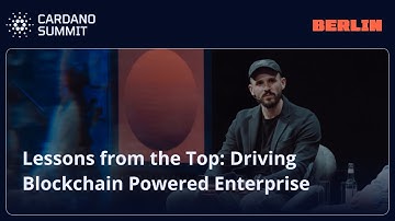 Lessons from the Top: Driving Blockchain Powered Enterprise
