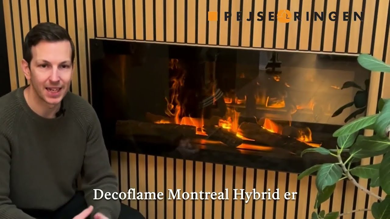 Decoflame Hybridpejse – Smarte og Røgfrie Vandpejse | Pejseringen