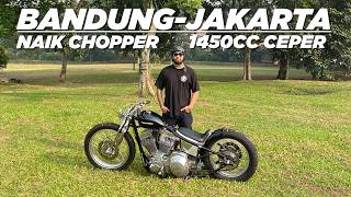 POV RIDING BANDUNG JAKARTA NAIK CHOPPER CEPER 1450CC - AFTER BBQ RIDE 2026